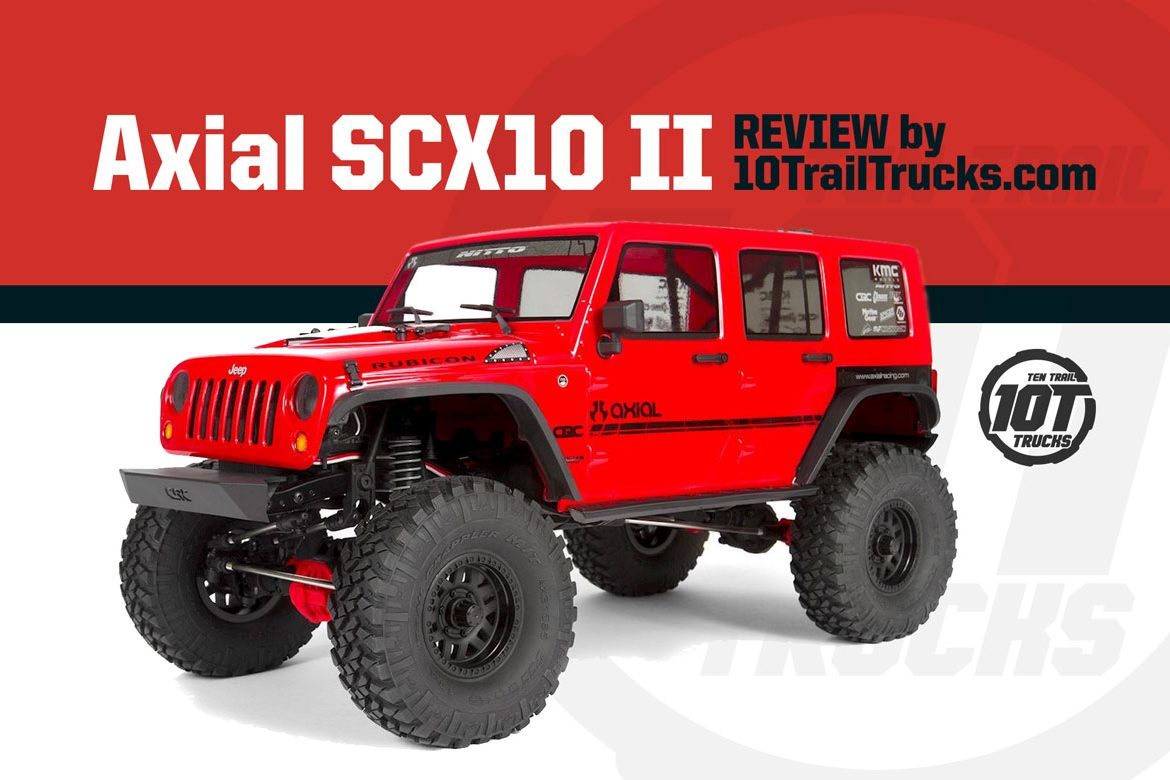 axial scx10 ii painted body